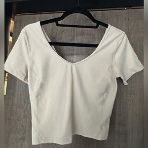 Lululemon yoga align short sleeve shirt